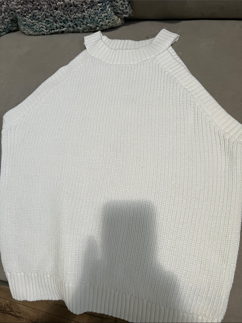 Old Navy White Knit Sweater